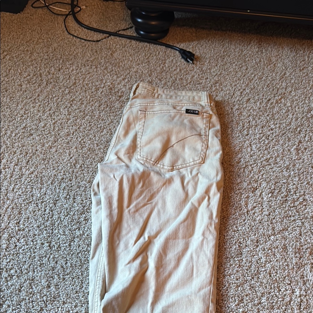 Joes super soft  Cream Jeans
